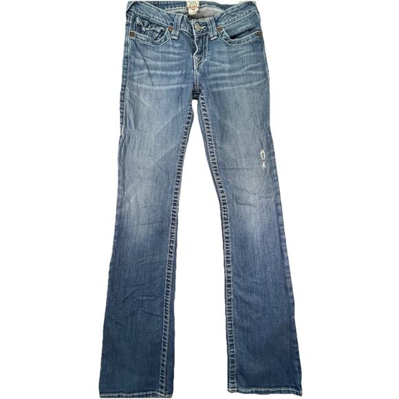 True Religion Women’s Bootcut Jeans Hi-Rise Boot Size 27 - Picture 1 of 8
